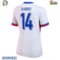 Frankrike Adrien Rabiot #14 Bortedrakt Dame EM 2024 Kortermet